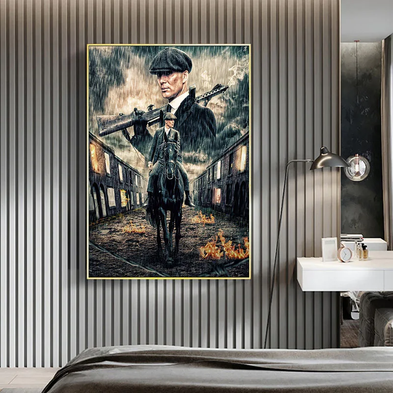 Peaky Blinders Season TV Show Series Postes and Prints HD Print Quadro Wall Art for Living Room Home Decor (No Frame)
Peaky Blinders Season TV Show Series Postes and Prints HD Print Quadro Wall Art for Living Room Home Decor (No Frame)
