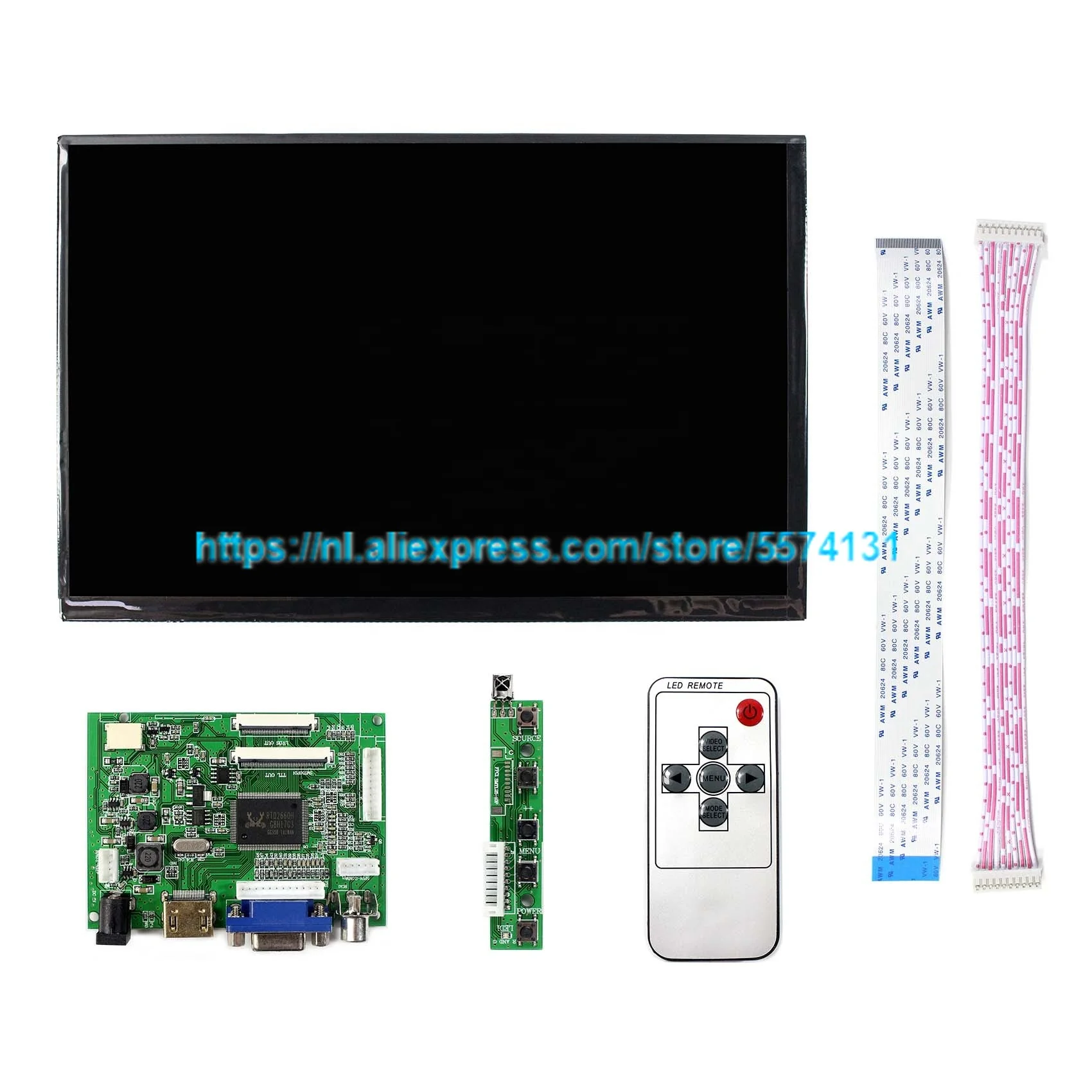 10.1" EJ101IA-01G 40pins IPS LCD Screen 1280x800 10.1inch LCD Display VGA 2AV LCD Controller Board
10.1" EJ101IA-01G 40pins IPS LCD Screen 1280x800 10.1inch LCD Display VGA 2AV LCD Controller Board