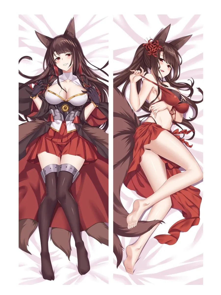 

Azur Lane Dakimakura Akagi Cosplay Japan Anime Loli Pillow Kawaii Girl Hugging Body Otaku Pillowcase Sexy Backrest Bed Pillow 18