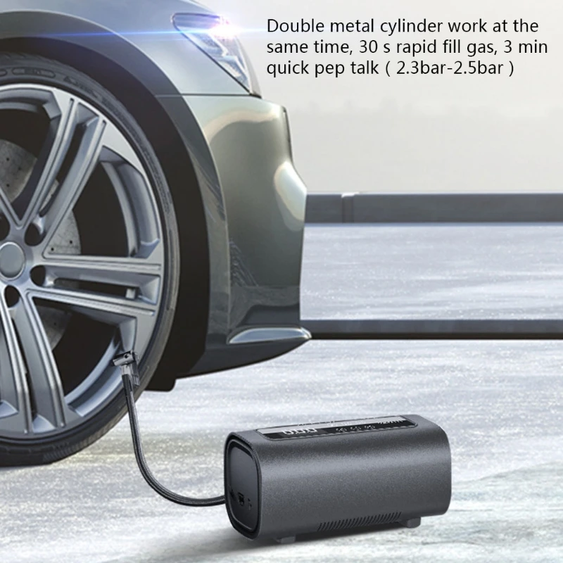 2022 New 2000mAh Car Air Compress 12V Protable Electric Car Air Pump Dual-cylinder Mini
2022 New 2000mAh Car Air Compress 12V Protable Electric Car Air Pump Dual-cylinder Mini