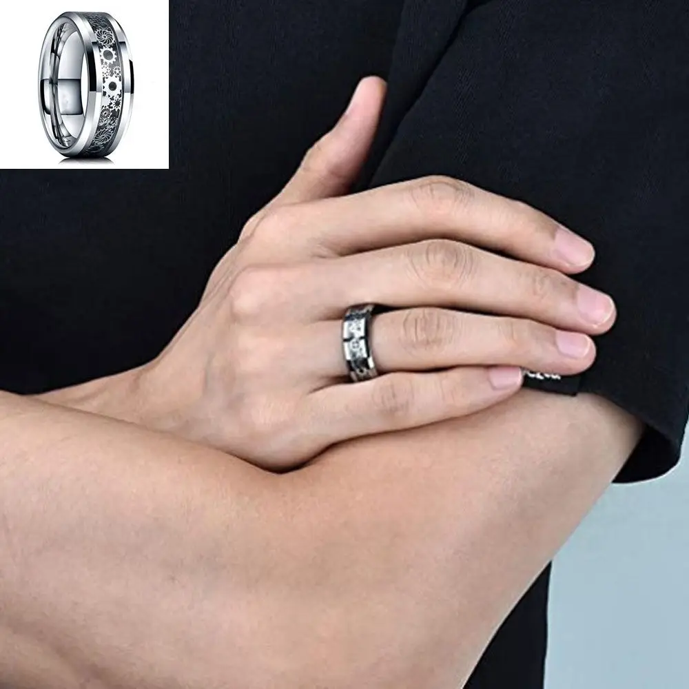 Personality Single Fashion All Kinds Men And Women's Universal Gear Shape Ring Stainless Steel
Personality Single Fashion All Kinds Men And Women's Universal Gear Shape Ring Stainless Steel