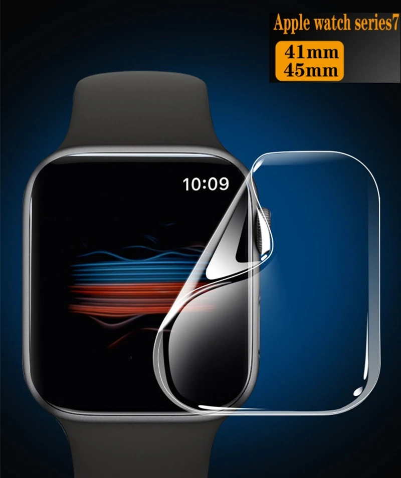 Soft Film For Apple Watch Series 7 Screen Protector 45mm 41mm Ultra-Thin Cover For Apple Watch SE 6 44mm 40mm iWatch 5 4 Cover
Soft Film For Apple Watch Series 7 Screen Protector 45mm 41mm Ultra-Thin Cover For Apple Watch SE 6 44mm 40mm iWatch 5 4 Cover