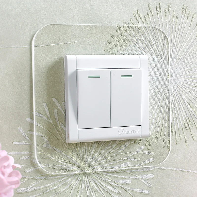 Transparent Switch Sticker Acrylic removable switch protective case glue free Switch cover on-off switch sticker 3D wallsticker
Transparent Switch Sticker Acrylic removable switch protective case glue free Switch cover on-off switch sticker 3D wallsticker