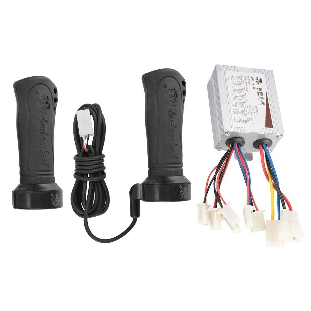 36V 500W Brush Motor Speed Controller +Throttle Grip For Electric Scooter E-Bike Motorcycle Throttle Handle
36V 500W Brush Motor Speed Controller +Throttle Grip For Electric Scooter E-Bike Motorcycle Throttle Handle