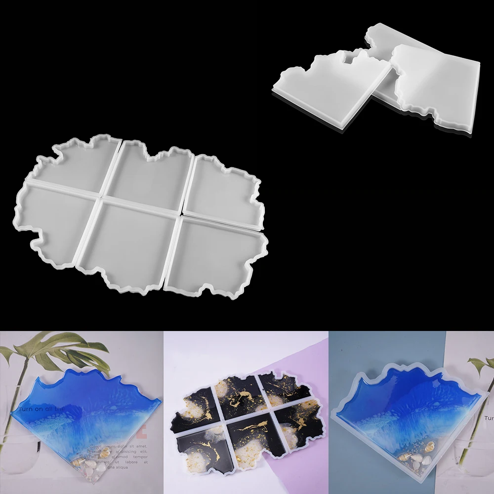 1pcs Clear Irregular Wave Tea Coaster Cup Tray Silicone Mold Splice Round Craft Epoxy Resin For Handmade DIY Decor Making Tools
1pcs Clear Irregular Wave Tea Coaster Cup Tray Silicone Mold Splice Round Craft Epoxy Resin For Handmade DIY Decor Making Tools