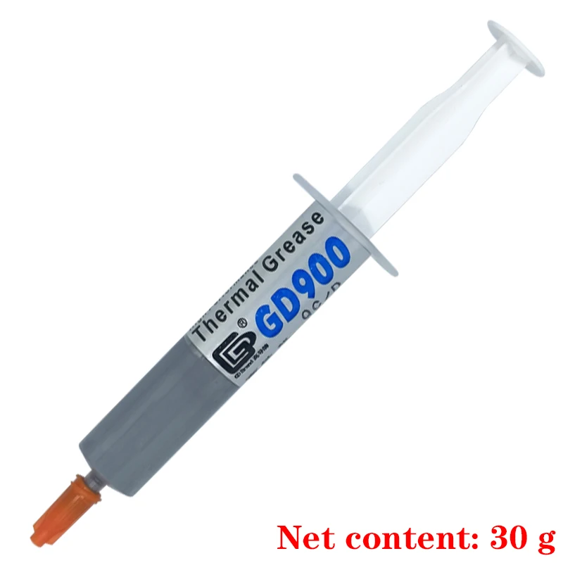 GD900 Thermal Grease Heatsink Paste For Computer processor CPU Cooler Water Cooling PS4 PS5 Fan Cooler High Performance
GD900 Thermal Grease Heatsink Paste For Computer processor CPU Cooler Water Cooling PS4 PS5 Fan Cooler High Performance