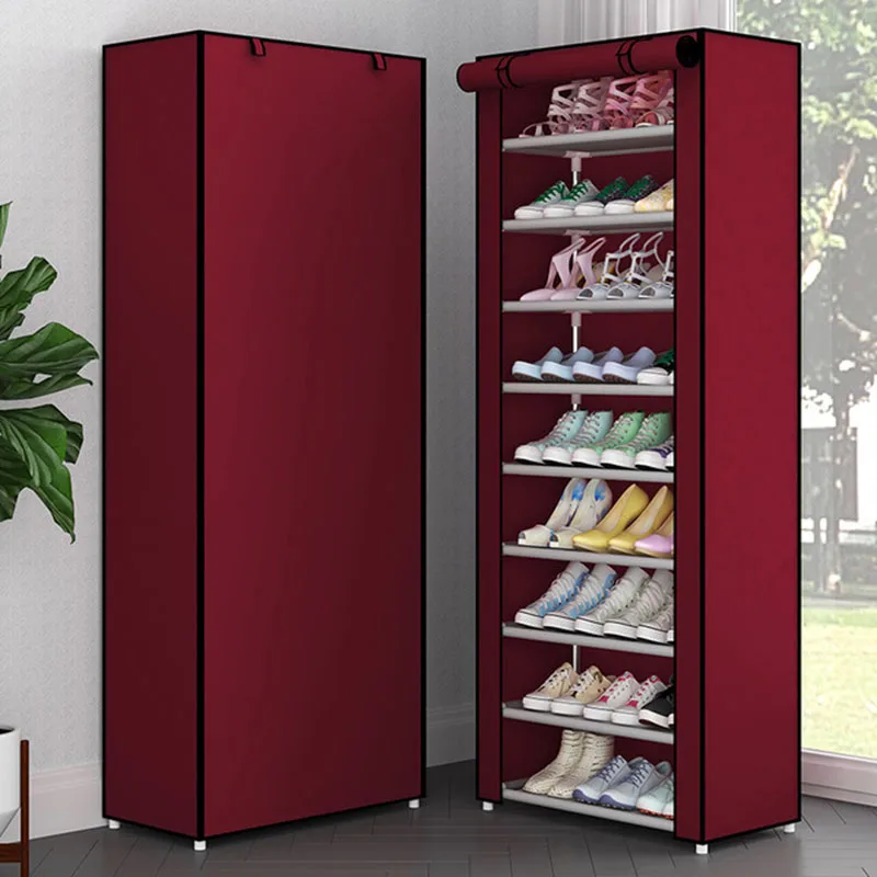 10 Layers Dustproof Shoe Rack Large Non-Woven Fabric Shoe Stands Organizer Shoes Storage Home Shoes Rack Holder Shelf Cabinet
10 Layers Dustproof Shoe Rack Large Non-Woven Fabric Shoe Stands Organizer Shoes Storage Home Shoes Rack Holder Shelf Cabinet