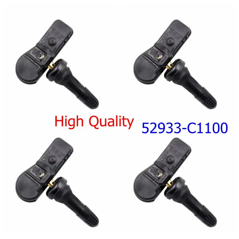 New Tire Pressure Monitoring Sensor 52933-C1100 433MHz TPMS Fit For Hyundai Kia Sonata Tucson i20 52933C8000 52933C1100
New Tire Pressure Monitoring Sensor 52933-C1100 433MHz TPMS Fit For Hyundai Kia Sonata Tucson i20 52933C8000 52933C1100