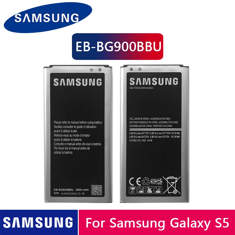 Оригинальная Аккумуляторная батарея Samsung стандарта планшетов Samsung S5 G900S G900F G900M G9008V 9008W 9006W G900FD 2800mAh
Оригинальная Аккумуляторная батарея Samsung стандарта планшетов Samsung S5 G900S G900F G900M G9008V 9008W 9006W G900FD 2800mAh