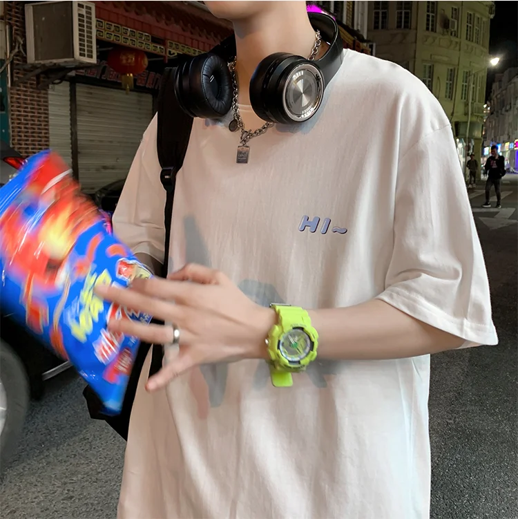 YTX012 Printed T-shirt men's short-sleeved large size loose casual all-match T-shirt
YTX012 Printed T-shirt men's short-sleeved large size loose casual all-match T-shirt