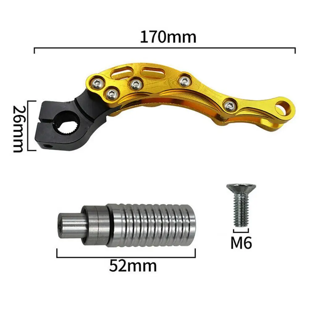 Motorcycle CNC Aluminum Adjustable Folding Gear Shifter Shift Pedal Lever For 50/110/125/150/250cc ATV Dirt Bike Pit Bikes
Motorcycle CNC Aluminum Adjustable Folding Gear Shifter Shift Pedal Lever For 50/110/125/150/250cc ATV Dirt Bike Pit Bikes