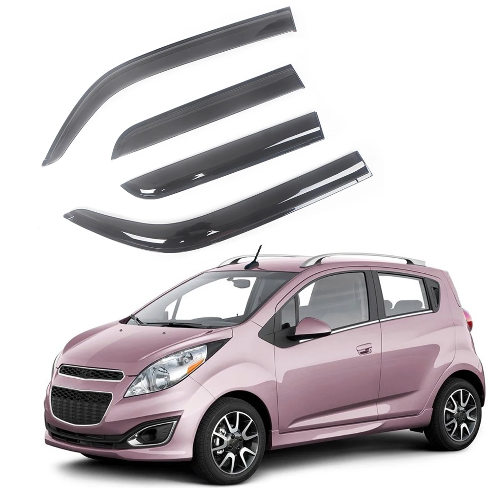 Козырек для боковых окон автомобильный тонированный черный, для Chevrolet Spark M300 2009-2015
Козырек для боковых окон автомобильный тонированный черный, для Chevrolet Spark M300 2009-2015
