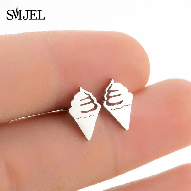 2021 Stainless Steel Geometric Earrings for Women Fashion Ice Cream Candle Lighter Tea Cup Earrings Unique Jewelry Child Gifts 
2021 Stainless Steel Geometric Earrings for Women Fashion Ice Cream Candle Lighter Tea Cup Earrings Unique Jewelry Child Gifts