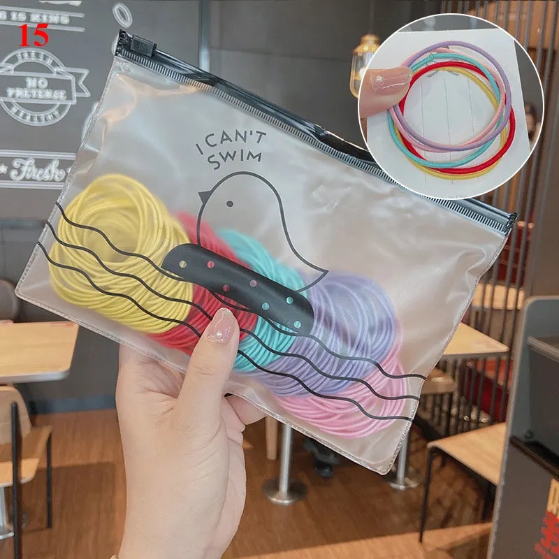 100pcs/Bag 4.5cm Hair Accessories Women Rubber Bands Scrunchies Elastic Hair Bands Girls Headband Ponytail Holder Headwear
100pcs/Bag 4.5cm Hair Accessories Women Rubber Bands Scrunchies Elastic Hair Bands Girls Headband Ponytail Holder Headwear