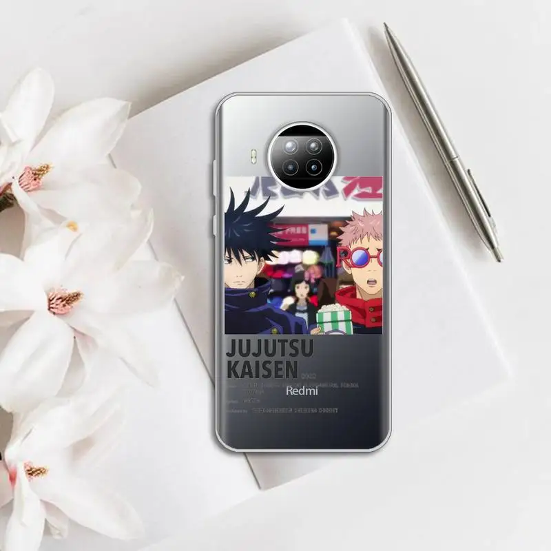 Jujutsu Kaisen Satoru Gojo anime Phone Case Transparent for Xiaomi mi Redmi note 10 t 8 9 pro lite 11 Samsung S 8 9 10 20
Jujutsu Kaisen Satoru Gojo anime Phone Case Transparent for Xiaomi mi Redmi note 10 t 8 9 pro lite 11 Samsung S 8 9 10 20