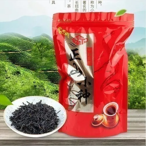 

2021 China Wuyi Lapsang Souchong Red Tea Zheng Shan Xiao Zhong Black Tea for Lose Weight Health Care Without Smoky Taste