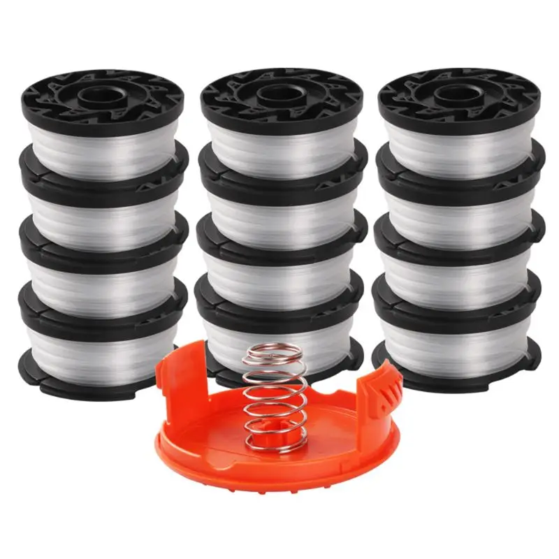 67JE Line String Trimmer Replacement Spool,30ft 0.065" Autofeed String Trimmer Line Replacement Spool for Black+Decker String
67JE Line String Trimmer Replacement Spool,30ft 0.065" Autofeed String Trimmer Line Replacement Spool for Black+Decker String
