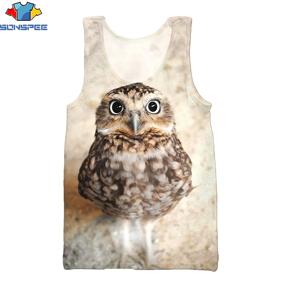 SONSPEE 3D Men Women 3D Printed Vest Hip Hop Owl Hunting Short Sleeve Sport Pullover Summer Tank Tops Sleeveless Clothing
SONSPEE 3D Men Women 3D Printed Vest Hip Hop Owl Hunting Short Sleeve Sport Pullover Summer Tank Tops Sleeveless Clothing