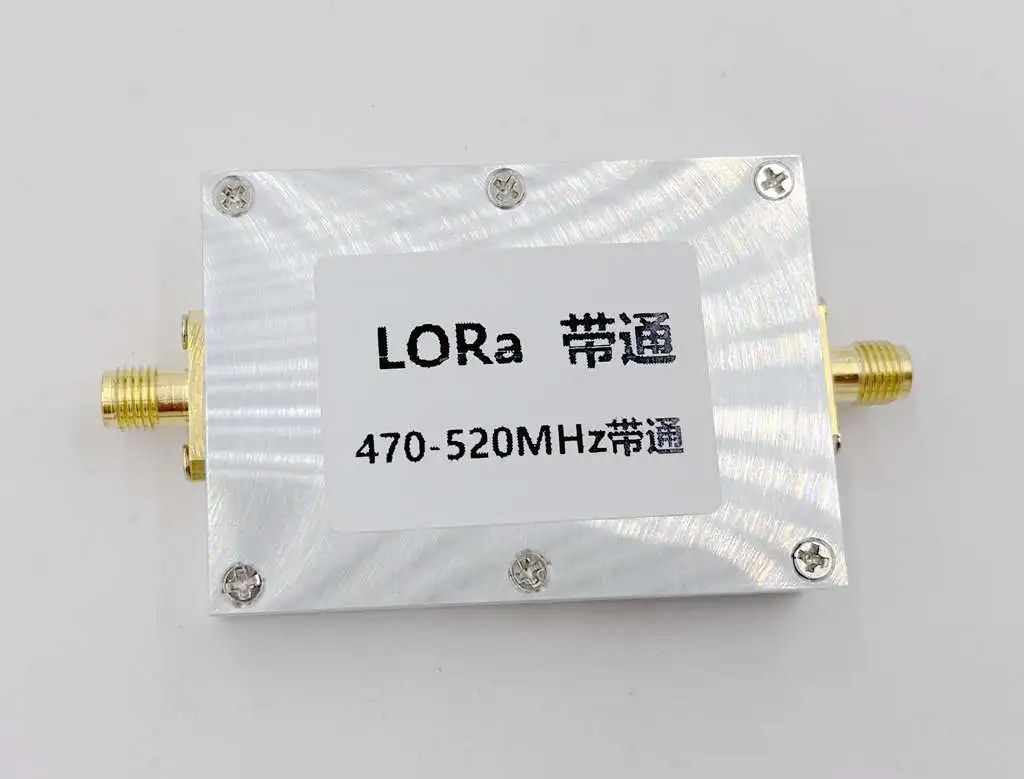 

470MHZ-520MHZ LORA anti-interference bandpass filter, elliptic filter customization