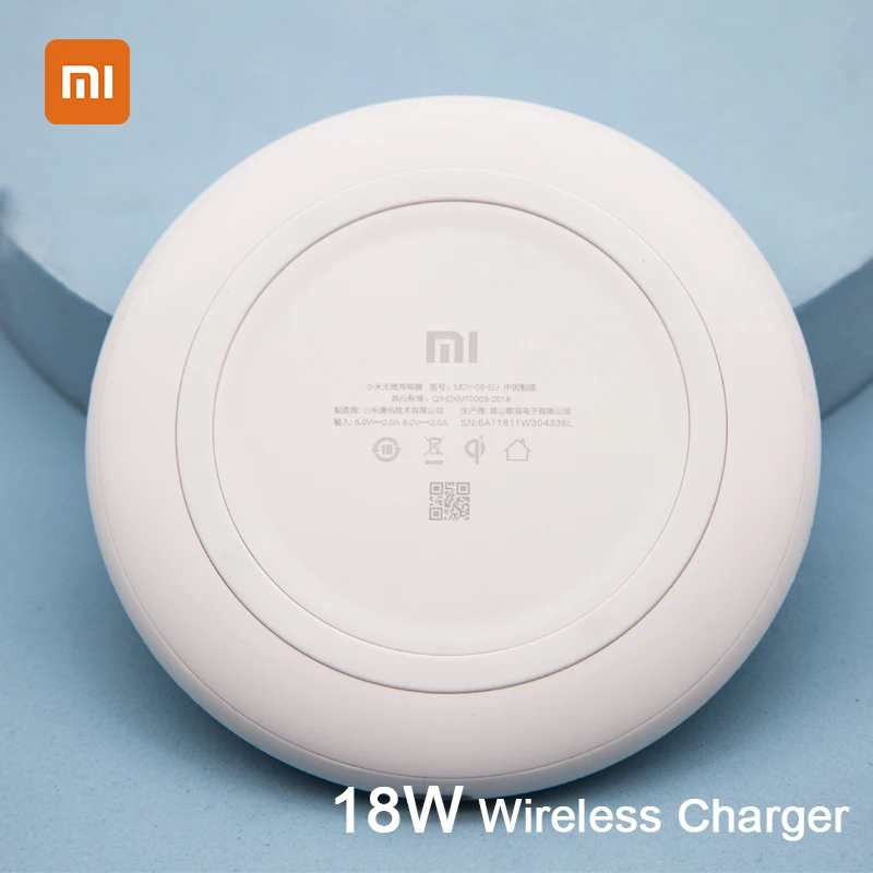 Xiaomi-оригинальное Беспроводное зарядное устройство Redmi Note 8 Pro, 18 Вт, адаптер для быстрой зарядки Qi, для Mi 9t,9t Pro,9 Se,cc9,Redmi Note9,9 s,8, k20, 8 
Xiaomi-оригинальное Беспроводное зарядное устройство Redmi Note 8 Pro, 18 Вт, адаптер для быстрой зарядки Qi, для Mi 9t,9t Pro,9 Se,cc9,Redmi Note9,9 s,8, k20, 8