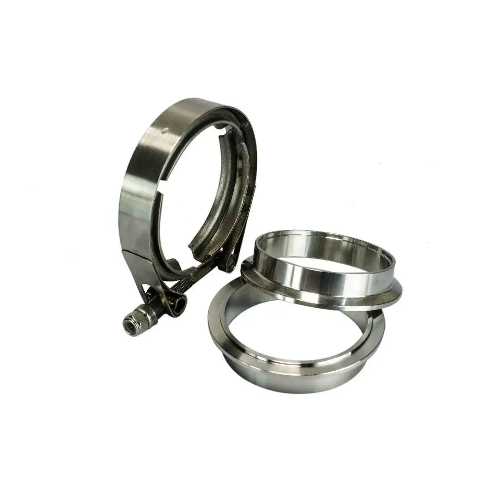3.25Inches SUS 304 Stainless Steel Exhaust V Band Clamp Kit V-Band Vband Male Female Design | Автомобили и мотоциклы