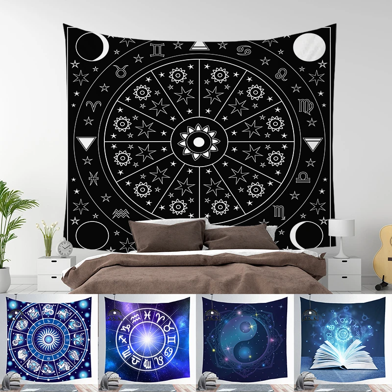 Fuwatacchi Cosmic Star Geometry Tapestry Digital Print Tapestry Wall Blanket Beach Wall Hanging Carpet Mat for Home Decoration
Fuwatacchi Cosmic Star Geometry Tapestry Digital Print Tapestry Wall Blanket Beach Wall Hanging Carpet Mat for Home Decoration