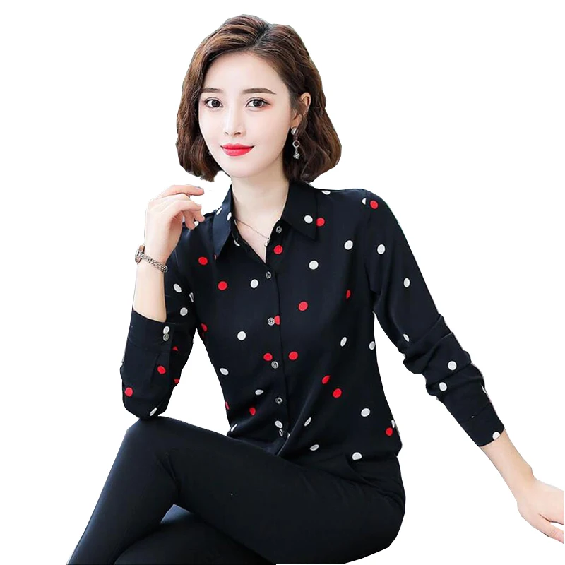 Shirt women long sleeve women Blouse large loose Women's clothing mature 2021spring fashion top thin blouses Chiffon shirt FC984
Shirt women long sleeve women Blouse large loose Women's clothing mature 2021spring fashion top thin blouses Chiffon shirt FC984