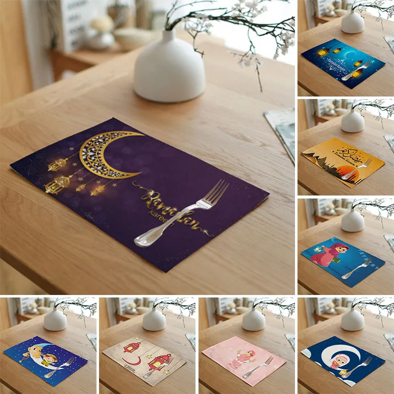 Muslim Ramadan Decoration For Home EID Linen Mats Eid Mubarak Decoration Muslim Mosque Decorative Supplies Baby Shower Decor Mat
Muslim Ramadan Decoration For Home EID Linen Mats Eid Mubarak Decoration Muslim Mosque Decorative Supplies Baby Shower Decor Mat