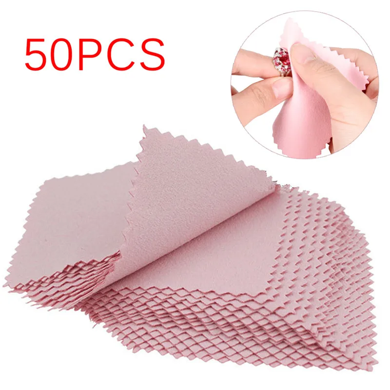 50 PCS/Bag Jewelry Cleaning Cleaner Polishing Cloth Jewelry Anti Tarnish DIY Making Tools Jewelry Accessories Cheap Wholesale
50 PCS/Bag Jewelry Cleaning Cleaner Polishing Cloth Jewelry Anti Tarnish DIY Making Tools Jewelry Accessories Cheap Wholesale