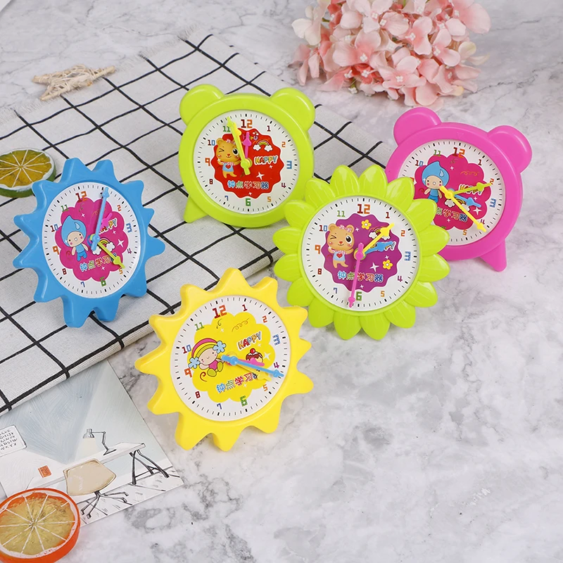 Student Learning Clock Time Teacher Gear Clock 4 Inch 12/24 Hour Children's Educational Toys Baby Gift Good Quality
Student Learning Clock Time Teacher Gear Clock 4 Inch 12/24 Hour Children's Educational Toys Baby Gift Good Quality