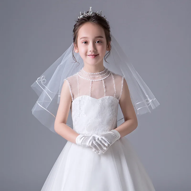 2020 wedding accessories children's veil woman veil applique white Single layer veil bride's flower girl accessories veil
2020 wedding accessories children's veil woman veil applique white Single layer veil bride's flower girl accessories veil