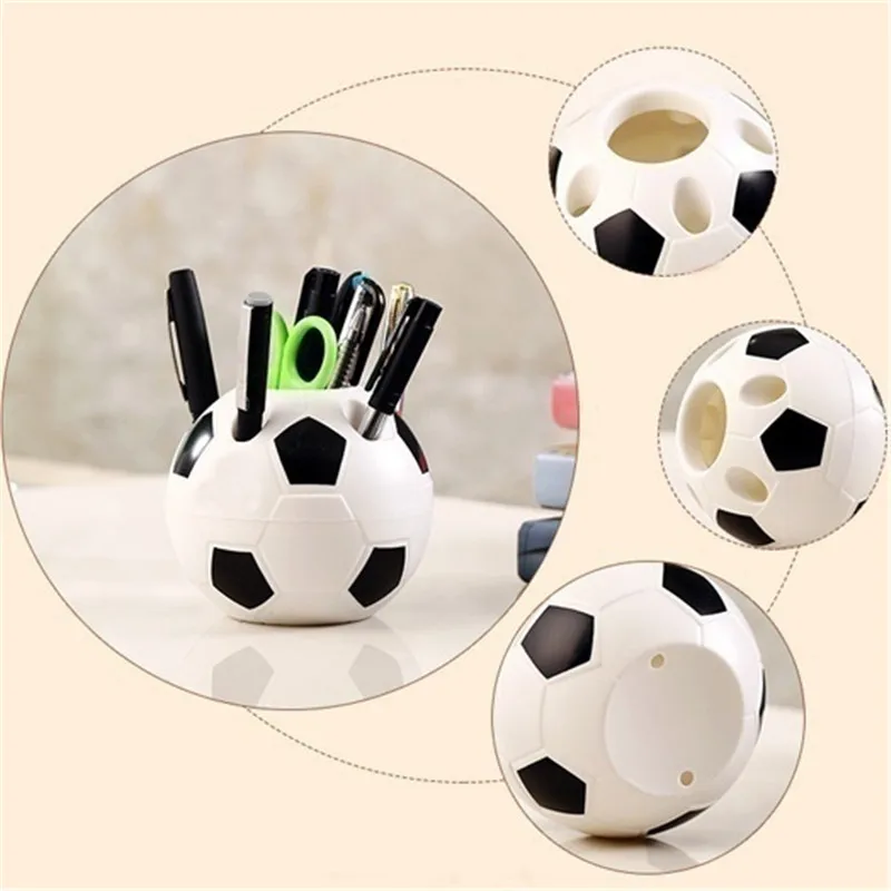 Football Shape Tool Supplies Pen Pencil Holder Soccer Shape Toothbrush Holder Desktop Rack Table Home Decoration Student Gifts
Football Shape Tool Supplies Pen Pencil Holder Soccer Shape Toothbrush Holder Desktop Rack Table Home Decoration Student Gifts