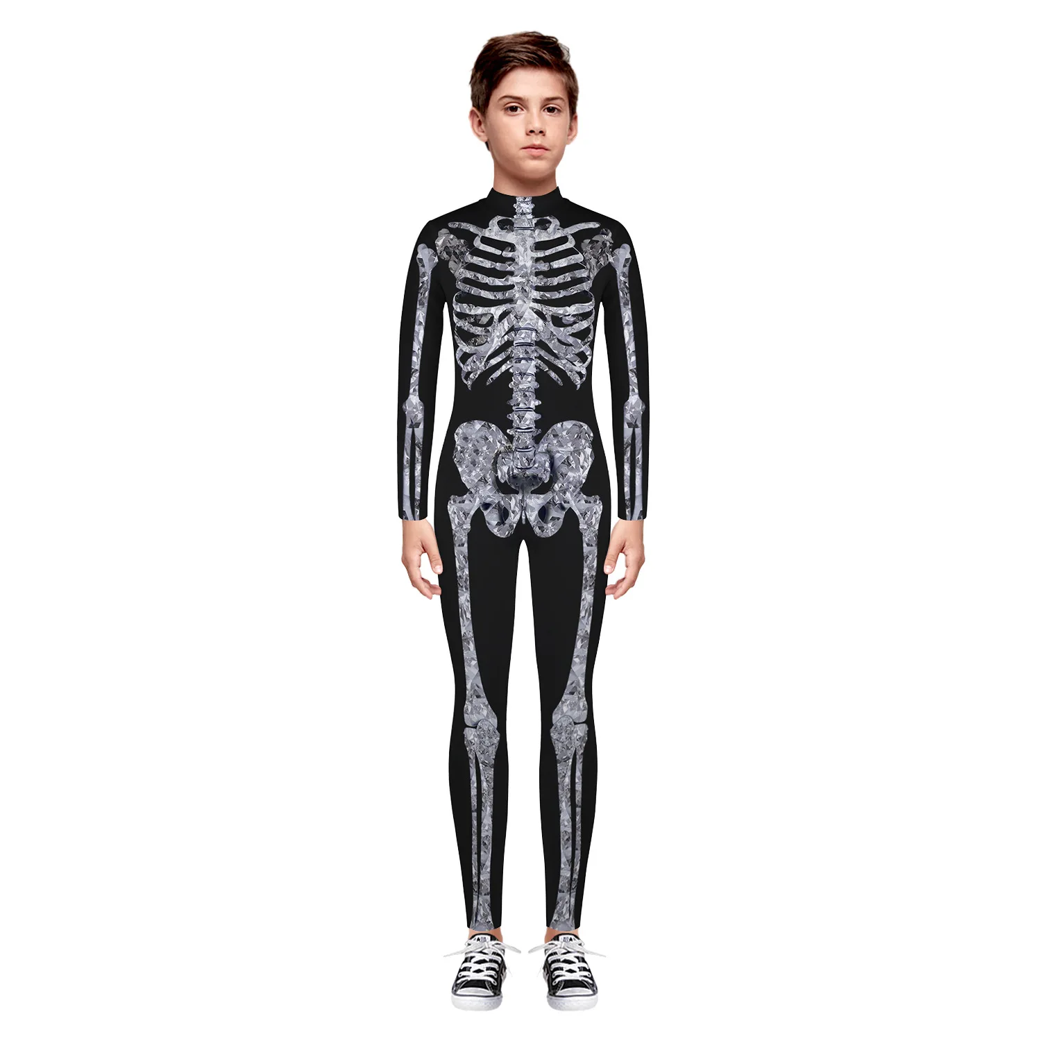 Boys Girls 3D Digital Human Body Skull Print Bodysuit Children Punk Robot Jumpsuit Kids Halloween Cosplay Costumes Outfit
Boys Girls 3D Digital Human Body Skull Print Bodysuit Children Punk Robot Jumpsuit Kids Halloween Cosplay Costumes Outfit