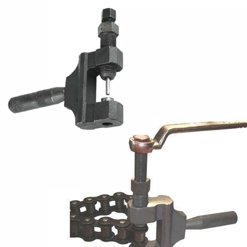 Motorcycle Chain Breaker Link Removal Splitter Motor Chain Cutter Riveting Tool 415 420 428 520 525 530 630
Motorcycle Chain Breaker Link Removal Splitter Motor Chain Cutter Riveting Tool 415 420 428 520 525 530 630