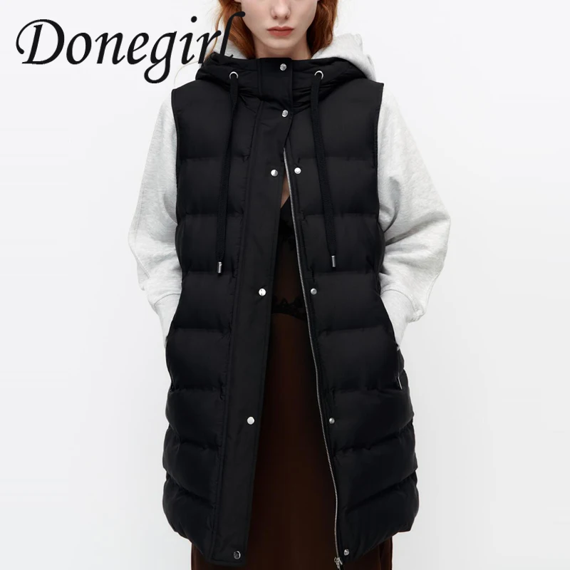 2021 Women's With Hoody Vest Coat Jackets Pockets Solid Fashion Sleeveless Outwear Female Hooded Coats Ladies Autumn Parkas ZA
2021 Women's With Hoody Vest Coat Jackets Pockets Solid Fashion Sleeveless Outwear Female Hooded Coats Ladies Autumn Parkas ZA