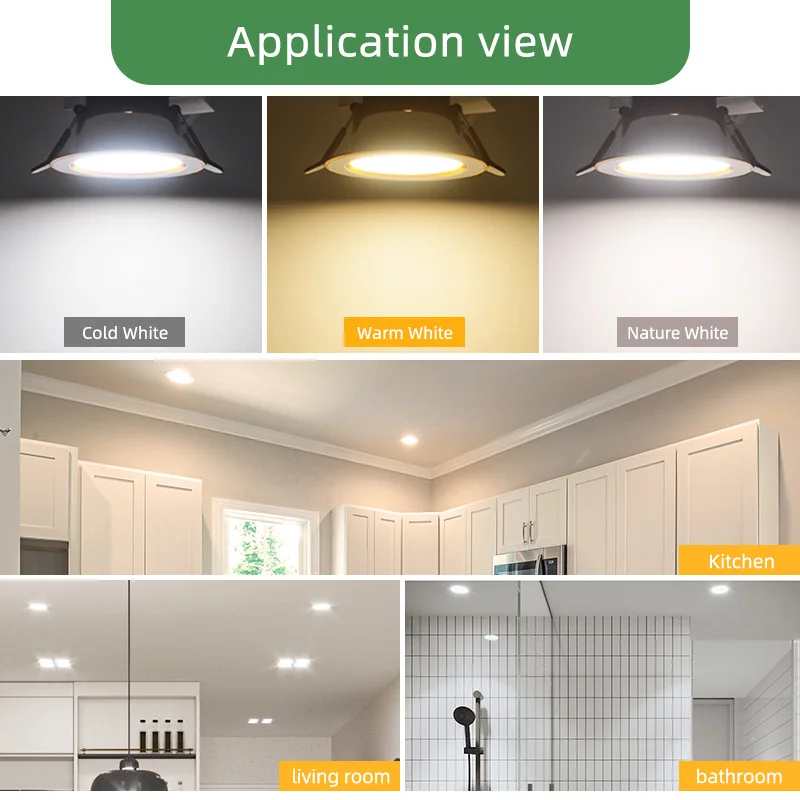Kaguyahime 10pcs Downlight 5w 3w LED Spot Light 3000k 4500K 6000K Indoor Recessed Lamp AC 220V LED Spotlight Gold Silver Surface
Kaguyahime 10pcs Downlight 5w 3w LED Spot Light 3000k 4500K 6000K Indoor Recessed Lamp AC 220V LED Spotlight Gold Silver Surface