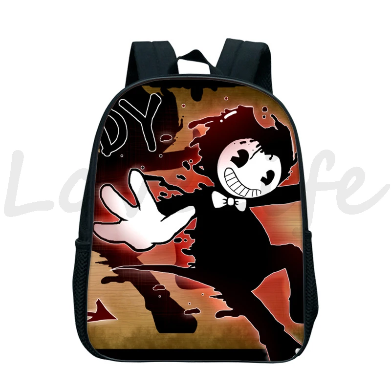 Hot Game Bendy Ink Machine 3D Print Kindergarten Backpack Children WaterProof School Bags Boys Mochila Kids Cartoon Mini Bookbag
Hot Game Bendy Ink Machine 3D Print Kindergarten Backpack Children WaterProof School Bags Boys Mochila Kids Cartoon Mini Bookbag