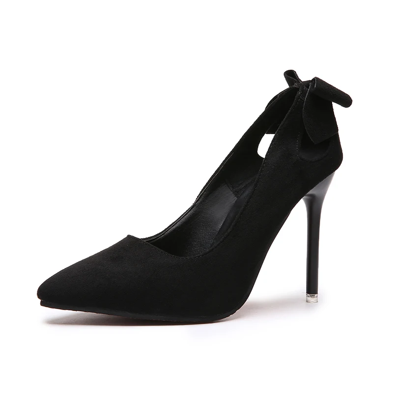 Ladies Pumps Bow High Heels Elegant Women's Shoes Stiletto Sexy Pointed Single Shoes Black Career Office Shoes Red Wedding Shoes
Ladies Pumps Bow High Heels Elegant Women's Shoes Stiletto Sexy Pointed Single Shoes Black Career Office Shoes Red Wedding Shoes