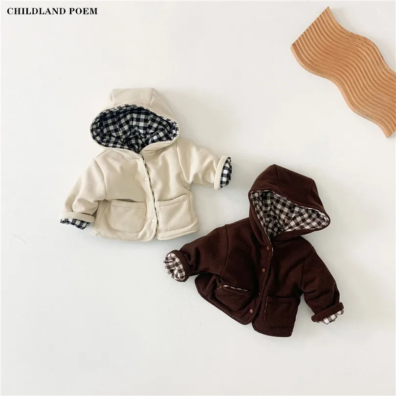 Baby Coat Jacket Winter Hooded Baby Outerwear For Boy Double Side Thick Warm Infant Toddler Boys Coat Kids Baby Girls Jacket
Baby Coat Jacket Winter Hooded Baby Outerwear For Boy Double Side Thick Warm Infant Toddler Boys Coat Kids Baby Girls Jacket