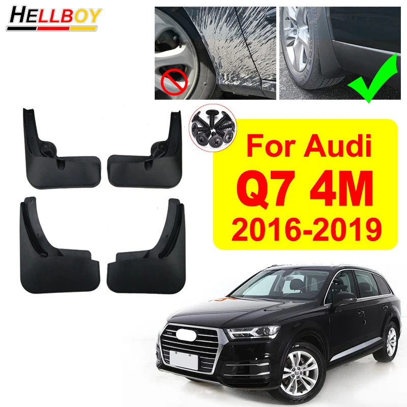 4pcs Car Fender Mud Flaps Splash Guard For Audi Q7 4M 2016 Mods Front Rear Mudguards Mudflaps Auto Accessories 2017-2019
4pcs Car Fender Mud Flaps Splash Guard For Audi Q7 4M 2016 Mods Front Rear Mudguards Mudflaps Auto Accessories 2017-2019