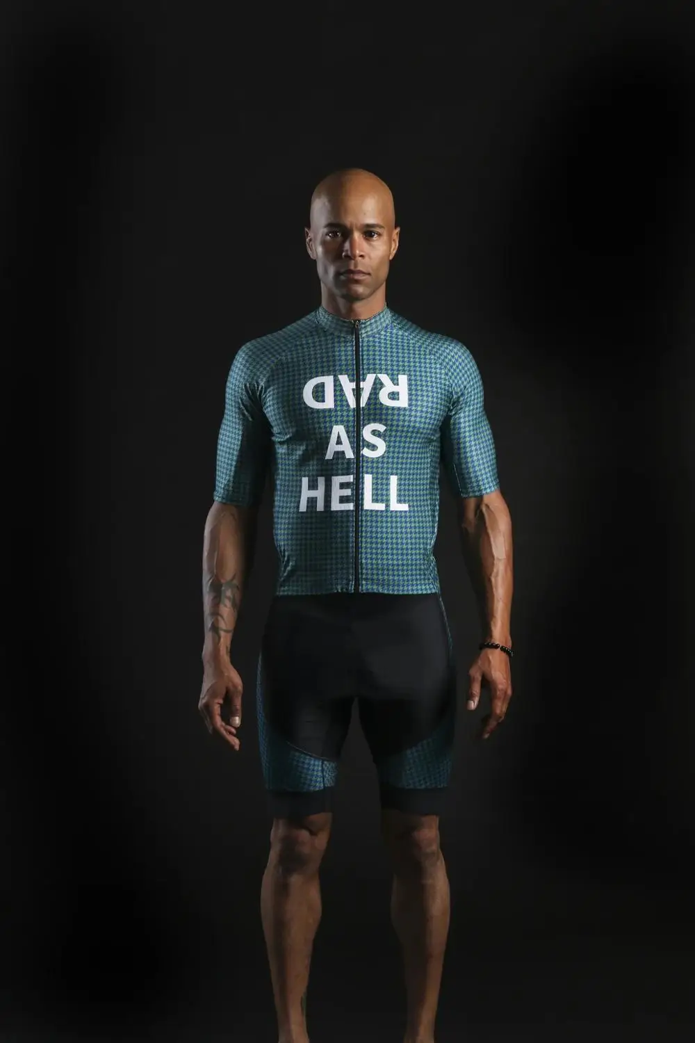 rad as hell love the pain men cycling skinsuit Silicone cushion Lycra fabric Triathlon personal riding sportswear
rad as hell love the pain men cycling skinsuit Silicone cushion Lycra fabric Triathlon personal riding sportswear