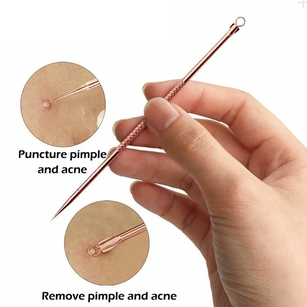 4pcs Stainless Steel Acne Removal Needles Pimple Blackhead Remover Tools Spoon Face Skin Care Tools Needles Facial Pore Cleaner 
4pcs Stainless Steel Acne Removal Needles Pimple Blackhead Remover Tools Spoon Face Skin Care Tools Needles Facial Pore Cleaner