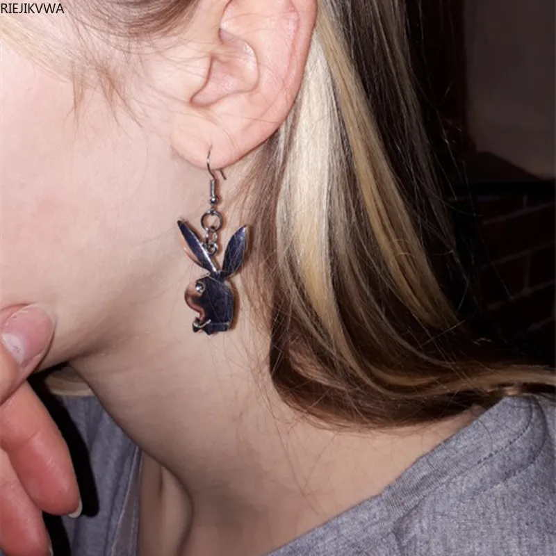 Cute Cartoon Animal Rabbit Earring Women Simple Style Alloy Earrings For Female Minimalist Jewelry Gifts Accessories Party Wear
Cute Cartoon Animal Rabbit Earring Women Simple Style Alloy Earrings For Female Minimalist Jewelry Gifts Accessories Party Wear