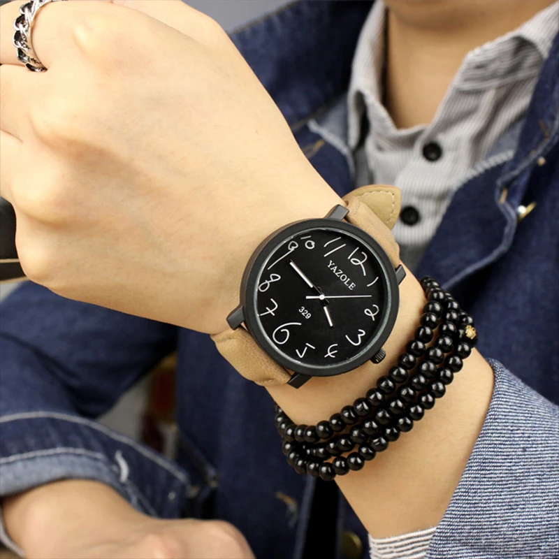 Fashion Men's Quartz Wrist Watch Big Dial Sport Casual Leather Watchband Metal Case Luminous Watches Gift for Men Montre Homme
Fashion Men's Quartz Wrist Watch Big Dial Sport Casual Leather Watchband Metal Case Luminous Watches Gift for Men Montre Homme