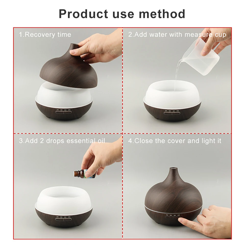 150ml Aroma Essential Oil Diffuser Air Humidifier Air Humidifier With Wood Grain For Office Home Mist Humidifiers 
150ml Aroma Essential Oil Diffuser Air Humidifier Air Humidifier With Wood Grain For Office Home Mist Humidifiers