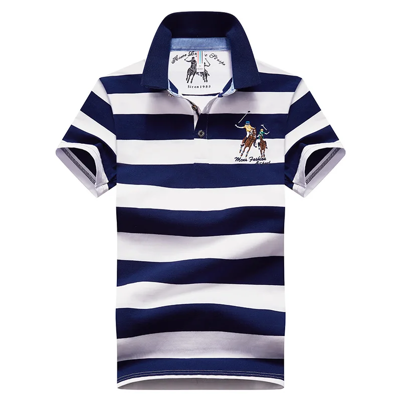 Dropshipping 4 Colors High Quality Cotton Polos Men Embroidery horse Polo Shirt Men Striped Male Tops Clothing Men
Dropshipping 4 Colors High Quality Cotton Polos Men Embroidery horse Polo Shirt Men Striped Male Tops Clothing Men