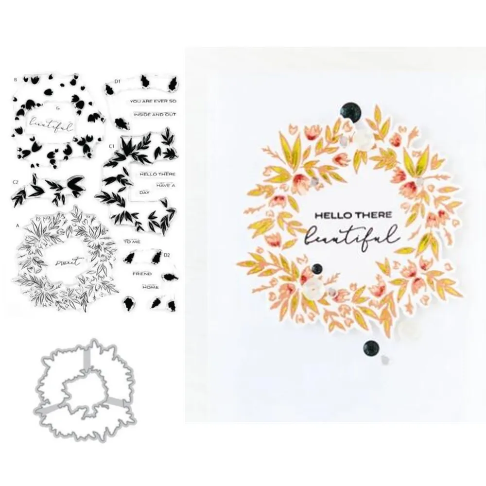 FLOWER Clear Stamp and die Or stamp for DIY Scrapbooking/Card Making/Kids Fun Decoration Supplies A2207
FLOWER Clear Stamp and die Or stamp for DIY Scrapbooking/Card Making/Kids Fun Decoration Supplies A2207