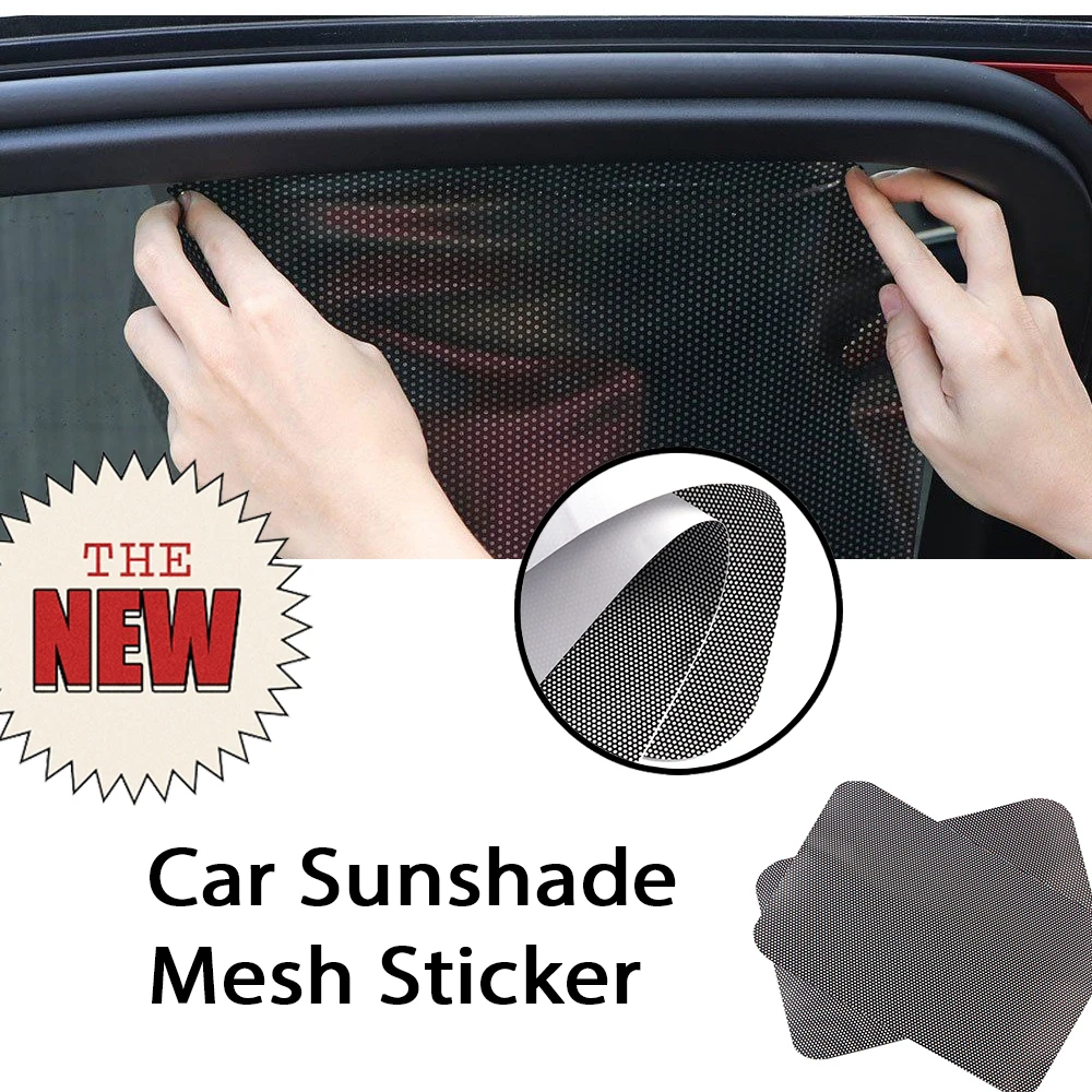 1Pc Car Sunshade Mesh Sticker Reusable Screen Cling Electrostatic Sun Shading Stickers Heat Insulation Film
1Pc Car Sunshade Mesh Sticker Reusable Screen Cling Electrostatic Sun Shading Stickers Heat Insulation Film