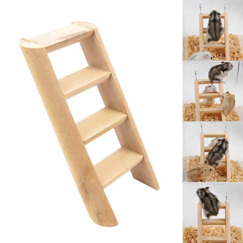 Hamster Ladder Stand Wooden Climbing Toy Solid Playing Accessories Products for Hamster Squirrel Guinea Pig
Hamster Ladder Stand Wooden Climbing Toy Solid Playing Accessories Products for Hamster Squirrel Guinea Pig