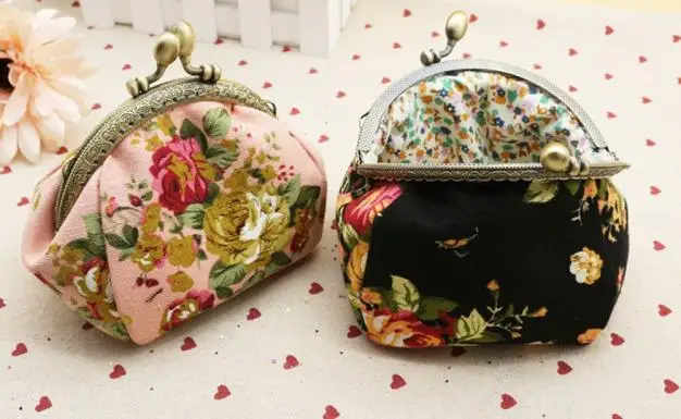 Women Lady Retro Vintage Flower Small Wallet Hasp Purse Clutch Bag Brand New | Багаж и сумки